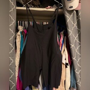 NWT SKIMS Black Open Bust Bodysuit